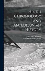 Hindu Chronology and Antediluvian History 