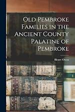 Old Pembroke Families in the Ancient County Palatine of Pembroke 