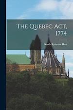The Quebec Act, 1774 