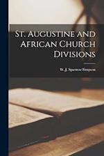 St. Augustine and African Church Divisions 