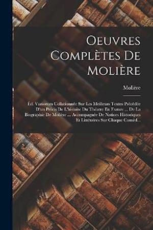 Oeuvres Complètes De Molière