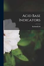 Acid Base Indicators 