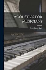 Acoustics for Musicians 