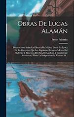 Obras De Lucas Alamán