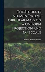 The Students Atlas in Twelve Circular Maps on a Uniform Projection and One Scale 