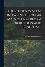 The Students Atlas in Twelve Circular Maps on a Uniform Projection and One Scale 