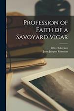 Profession of Faith of a Savoyard Vicar 