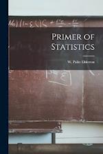 Primer of Statistics 