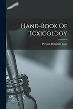 Hand-book Of Toxicology 