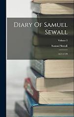 Diary Of Samuel Sewall: 1674-1729; Volume 2 