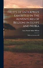 Fruits of Enterprize Exhibited in the Adventures of Belzoni in Egypt and Nubia: With an Account of H 