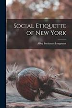 Social Etiquette of New York 