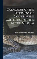 Catalogue of the Specimens of Snakes in the Collection of the British Museum 