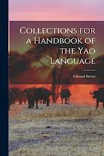 Collections for a Handbook of the Yao Language 