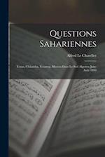 Questions Sahariennes