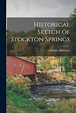 Historical Sketch of Stockton Springs 