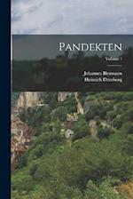 Pandekten; Volume 1
