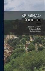 Kriminal-Sonette.