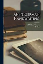 Ahn's German Handwriting 