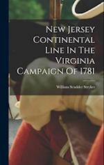 New Jersey Continental Line In The Virginia Campaign Of 1781 