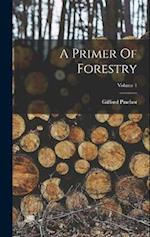 A Primer Of Forestry; Volume 1 