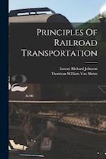 Principles Of Railroad Transportation 