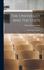 The University And The State: A Baccalaureate Address 