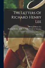 The Letters Of Richard Henry Lee: 1779-1794 