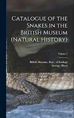 Catalogue of the Snakes in the British Museum (Natural History); Volume 3 