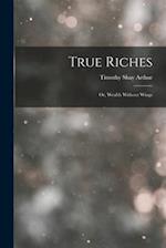 True Riches: Or, Wealth Without Wings 