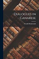 Dialogues in Canarese 