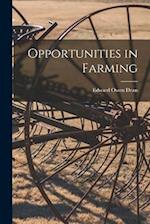 Opportunities in Farming 