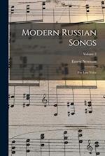 Modern Russian Songs: For Low Voice; Volume 2 