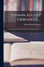 Johann August Eberhard's ...
