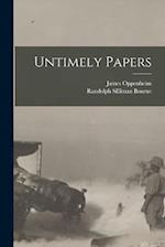 Untimely Papers 