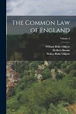The Common law of England; Volume 2 