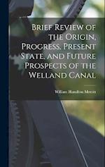 Brief Review of the Origin, Progress, Present State, and Future Prospects of the Welland Canal 
