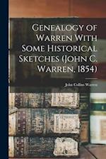 Genealogy of Warren With Some Historical Sketches (John C. Warren, 1854) 