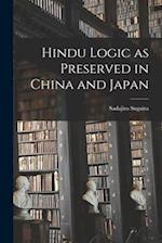 Hindu Logic as Preserved in China and Japan 