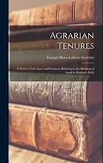 Agrarian Tenures