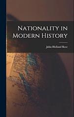 Nationality in Modern History 