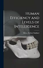 Human Efficiency and Levels of Intelligence 