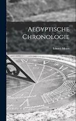 Aegyptische Chronologie