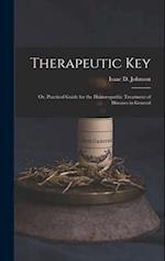 Therapeutic Key: Or, Practical Guide for the Homœopathic Treatment of Diseases in General 