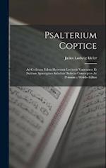 Psalterium Coptice