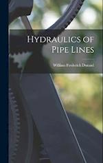Hydraulics of Pipe Lines 