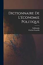 Dictionnaire De L'économie Politique
