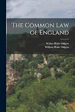 The Common law of England 
