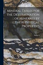Mineral Tables for the Determination of Minerals by Their Physical Properties 