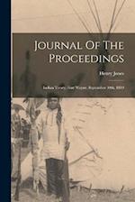 Journal Of The Proceedings: Indian Treaty, Fort Wayne, September 30th, 1809 